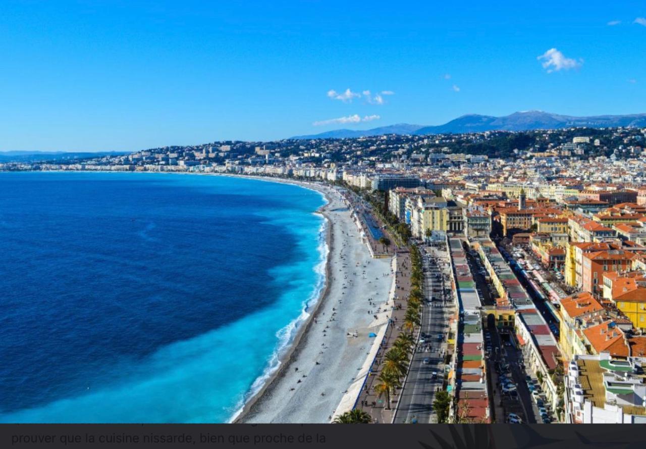 F2 Lumineux 8 Min A Pieds De La Plage Nice Exteriér fotografie